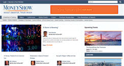 Desktop Screenshot of moneyshow.com